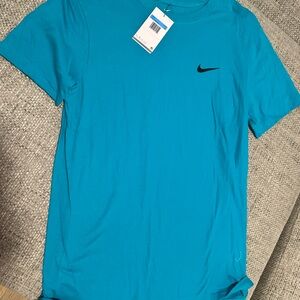 Nike Men's Teal Short Sleeve Tee